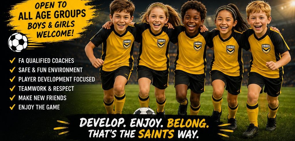 Mini Saints training